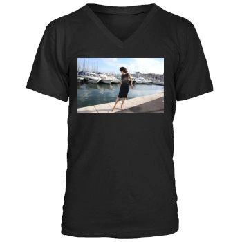 Sophie Marceau Men's V-Neck T-Shirt