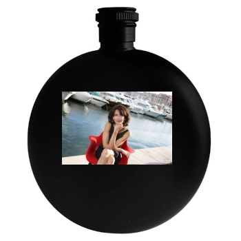 Sophie Marceau Round Flask