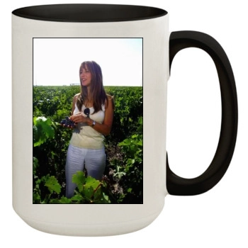 Sophie Marceau 15oz Colored Inner & Handle Mug