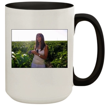 Sophie Marceau 15oz Colored Inner & Handle Mug