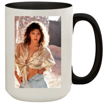 Sophie Marceau 15oz Colored Inner & Handle Mug