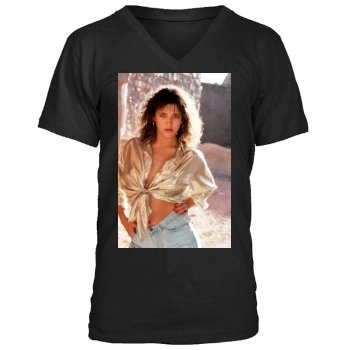 Sophie Marceau Men's V-Neck T-Shirt