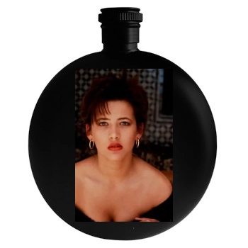 Sophie Marceau Round Flask