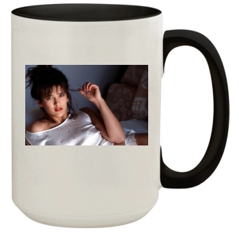 Sophie Marceau 15oz Colored Inner & Handle Mug