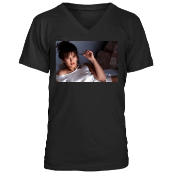 Sophie Marceau Men's V-Neck T-Shirt