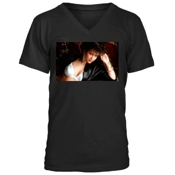 Sophie Marceau Men's V-Neck T-Shirt