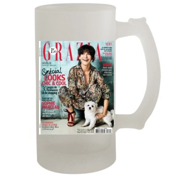 Sophie Marceau 16oz Frosted Beer Stein