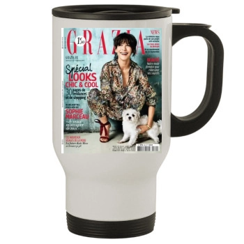 Sophie Marceau Stainless Steel Travel Mug