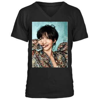 Sophie Marceau Men's V-Neck T-Shirt