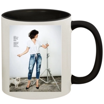 Sophie Marceau 11oz Colored Inner & Handle Mug