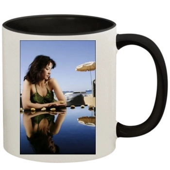 Sophie Marceau 11oz Colored Inner & Handle Mug