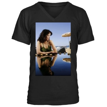 Sophie Marceau Men's V-Neck T-Shirt