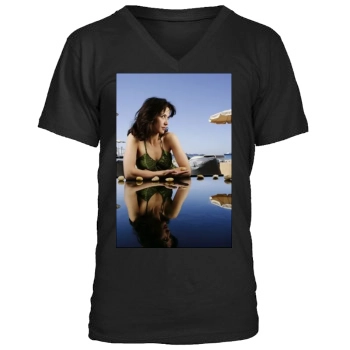 Sophie Marceau Men's V-Neck T-Shirt