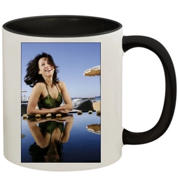 Sophie Marceau 11oz Colored Inner & Handle Mug