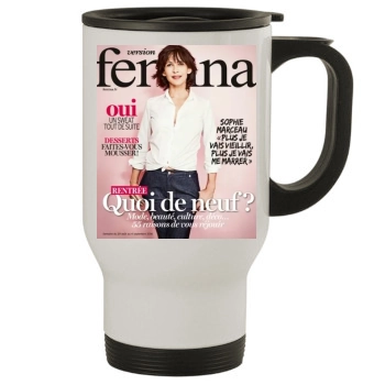 Sophie Marceau Stainless Steel Travel Mug