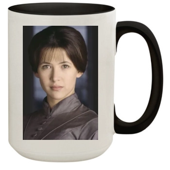 Sophie Marceau 15oz Colored Inner & Handle Mug