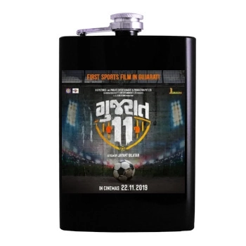 Gujarat 11 (2019) Hip Flask