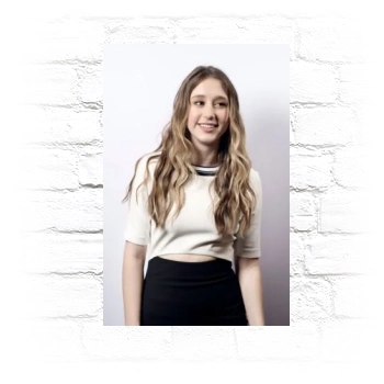 Taissa Farmiga Metal Wall Art