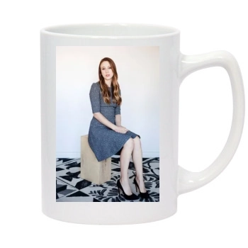 Taissa Farmiga 14oz White Statesman Mug