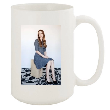 Taissa Farmiga 15oz White Mug