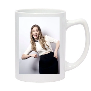 Taissa Farmiga 14oz White Statesman Mug