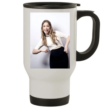 Taissa Farmiga Stainless Steel Travel Mug