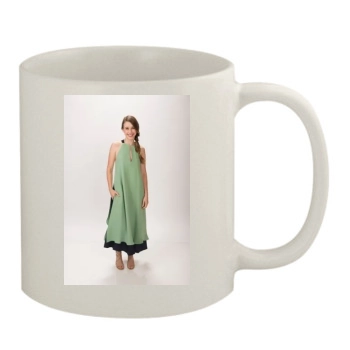 Taissa Farmiga 11oz White Mug