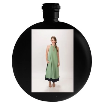 Taissa Farmiga Round Flask