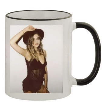 Tanya Mityushina 11oz Colored Rim & Handle Mug