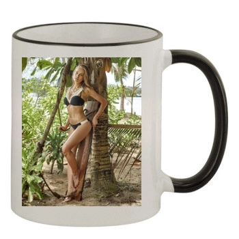 Tanya Mityushina 11oz Colored Rim & Handle Mug