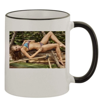 Tanya Mityushina 11oz Colored Rim & Handle Mug