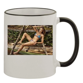 Tanya Mityushina 11oz Colored Rim & Handle Mug