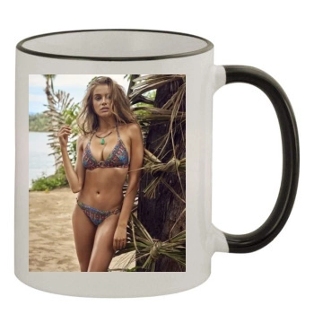 Tanya Mityushina 11oz Colored Rim & Handle Mug