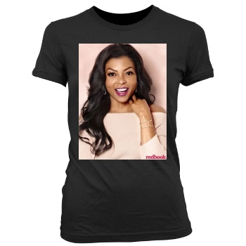 Taraji P. Henson Women's Junior Cut Crewneck T-Shirt