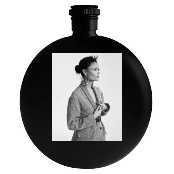 Thandie Newton Round Flask