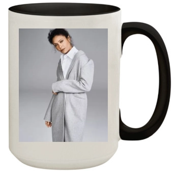 Thandie Newton 15oz Colored Inner & Handle Mug