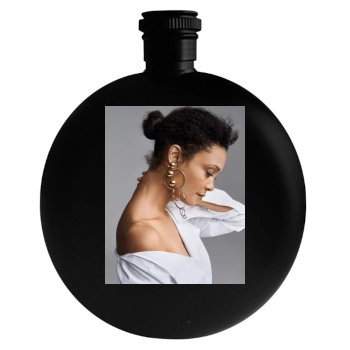 Thandie Newton Round Flask