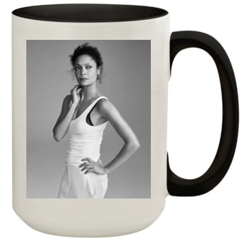 Thandie Newton 15oz Colored Inner & Handle Mug