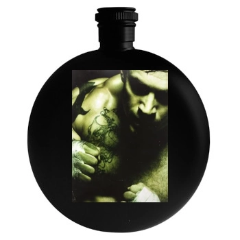 Tom Hardy Round Flask