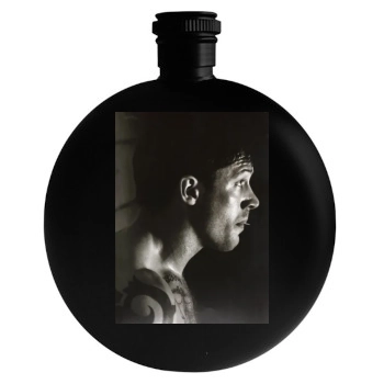 Tom Hardy Round Flask