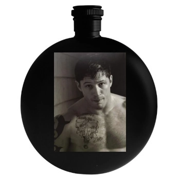 Tom Hardy Round Flask