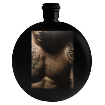 Tom Hardy Round Flask