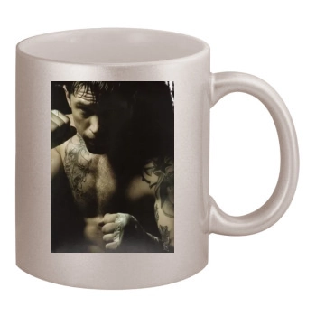 Tom Hardy 11oz Metallic Silver Mug