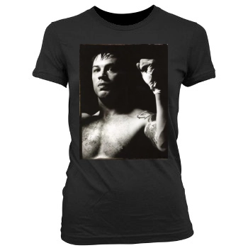 Tom Hardy Women's Junior Cut Crewneck T-Shirt