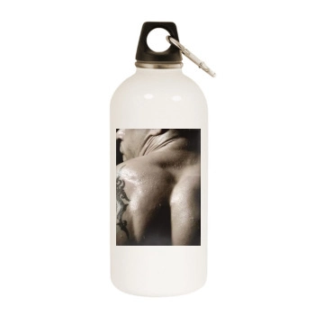 Tom Hardy White Water Bottle With Carabiner