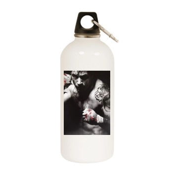 Tom Hardy White Water Bottle With Carabiner