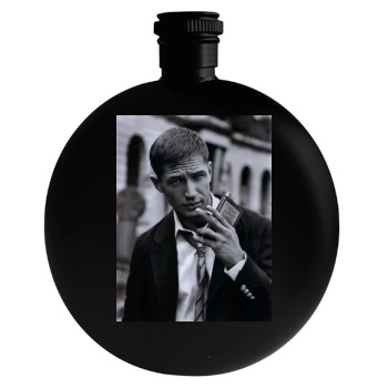 Tom Hardy Round Flask