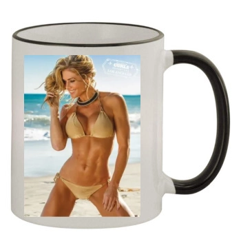 Torrie Wilson 11oz Colored Rim & Handle Mug