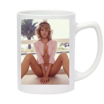 Tricia Helfer 14oz White Statesman Mug