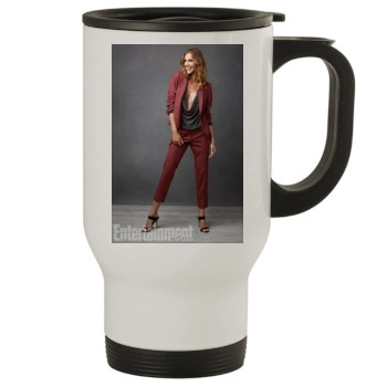 Tricia Helfer Stainless Steel Travel Mug